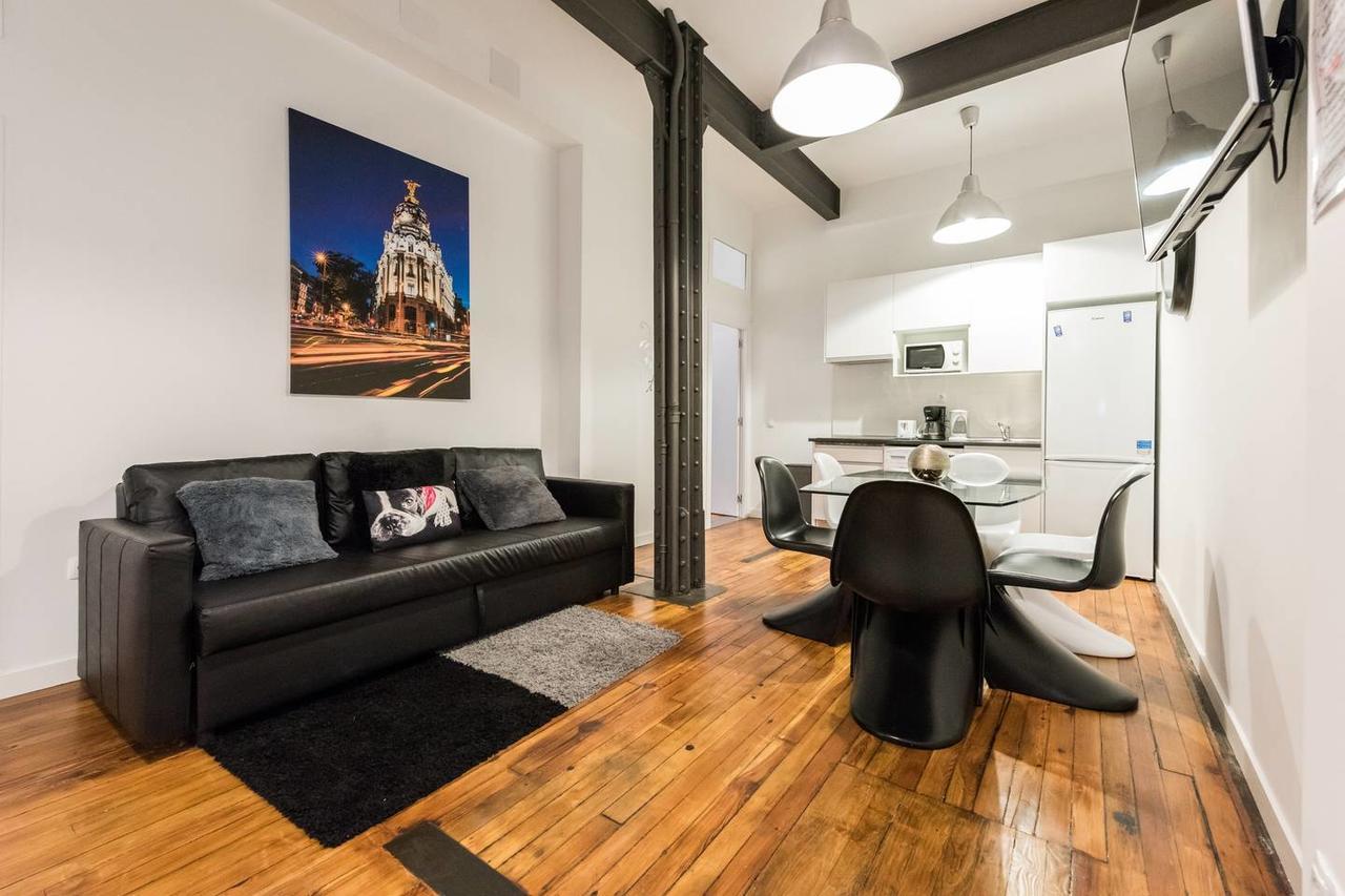 M&F Gran Via 3 Hab Daire Madrid Dış mekan fotoğraf