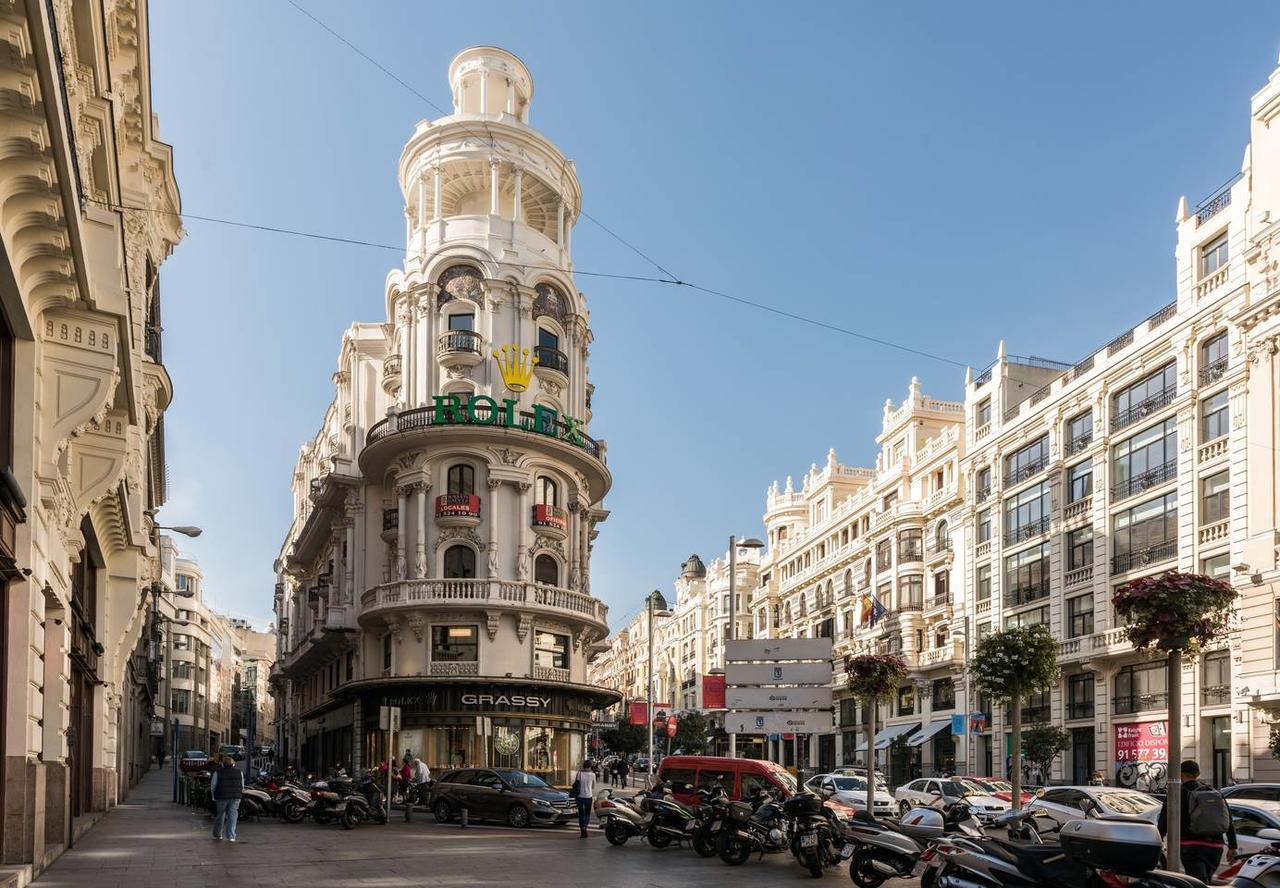 M&F Gran Via 3 Hab Daire Madrid Dış mekan fotoğraf